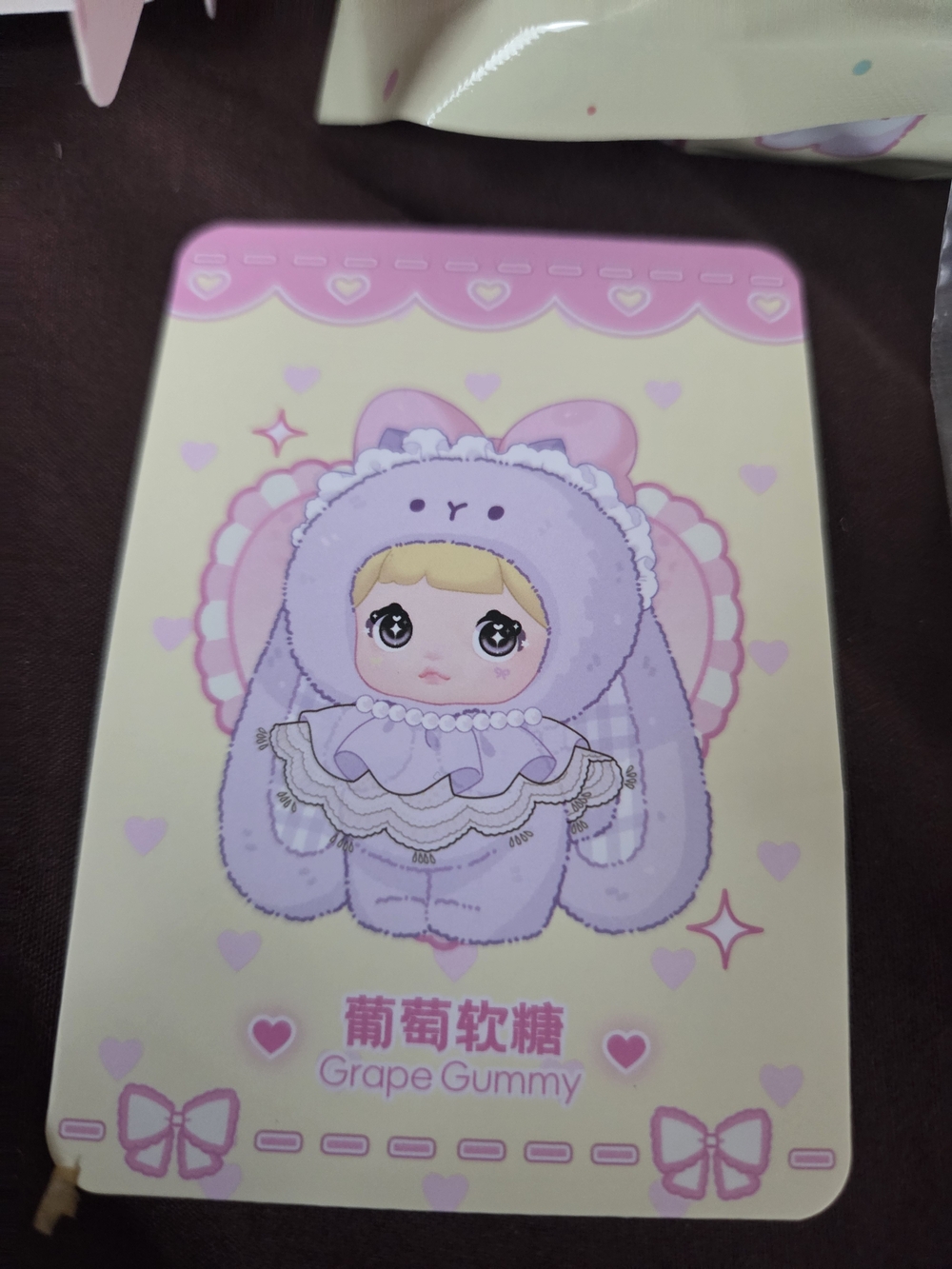 Nommi Baby Sweetheart Bunny: Confirmed Grape Gummy
